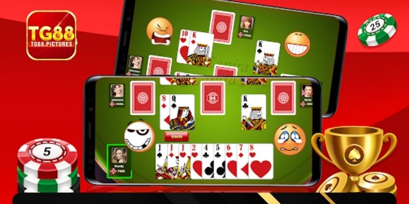 Chia bài và thứ tự đánh trong game Tá lả