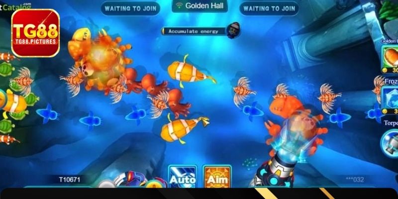 Những sức hút nổi bật của game Bombing Fishing
